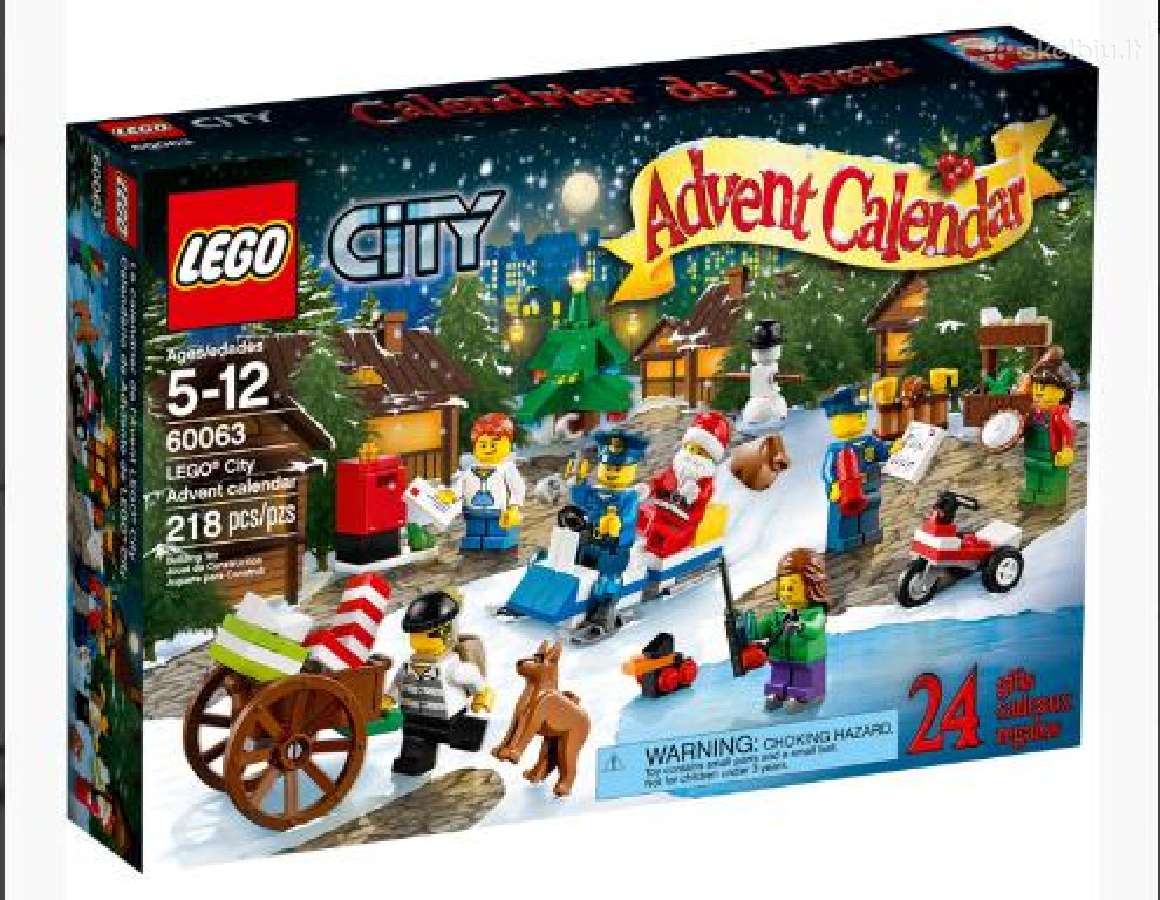 Lego advento kalendorius 60063