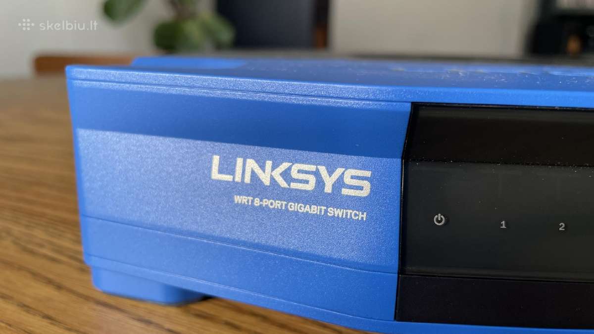 Linksys Wrt 8-port Gigabit Switch - nuotraukos Nr. 2