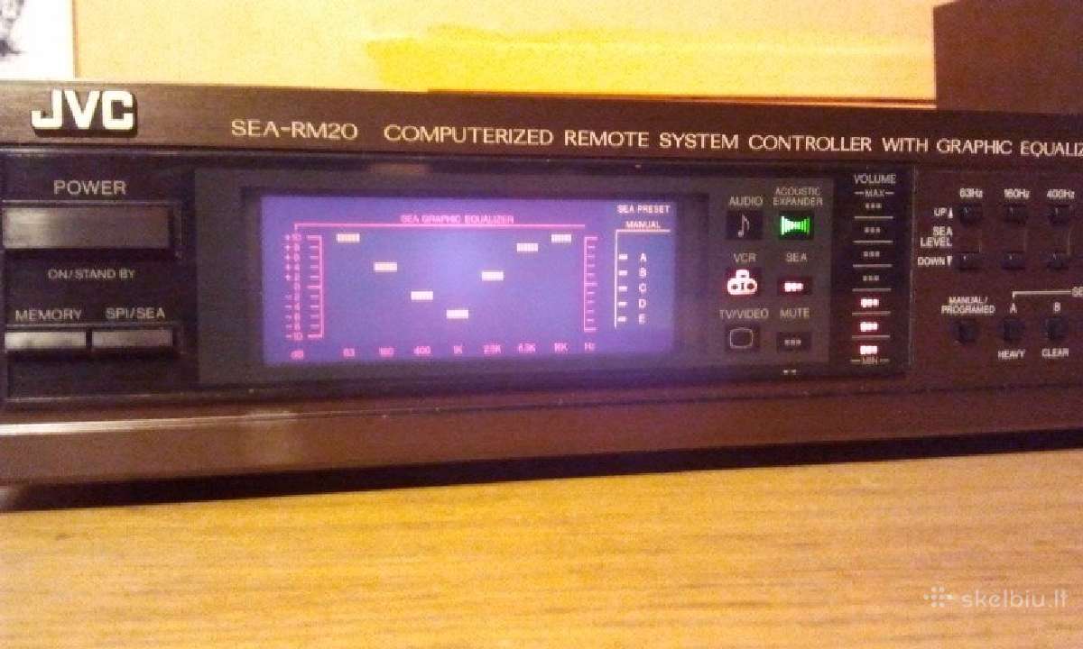 Ekvalaizeriai Marantz Technics Pioneer JVC - nuotraukos Nr. 8