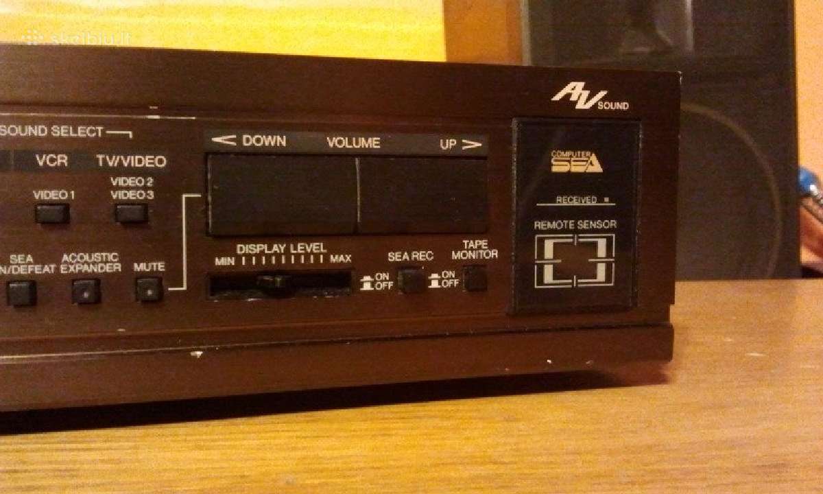 Ekvalaizeriai Marantz Technics Pioneer JVC - nuotraukos Nr. 10
