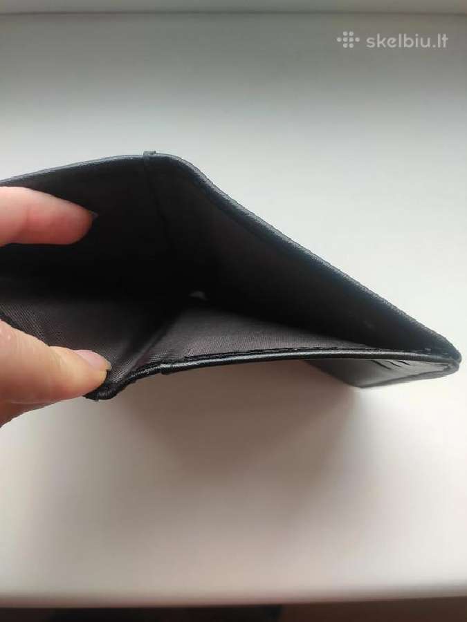 Stylish black wallet - nuotraukos Nr. 3
