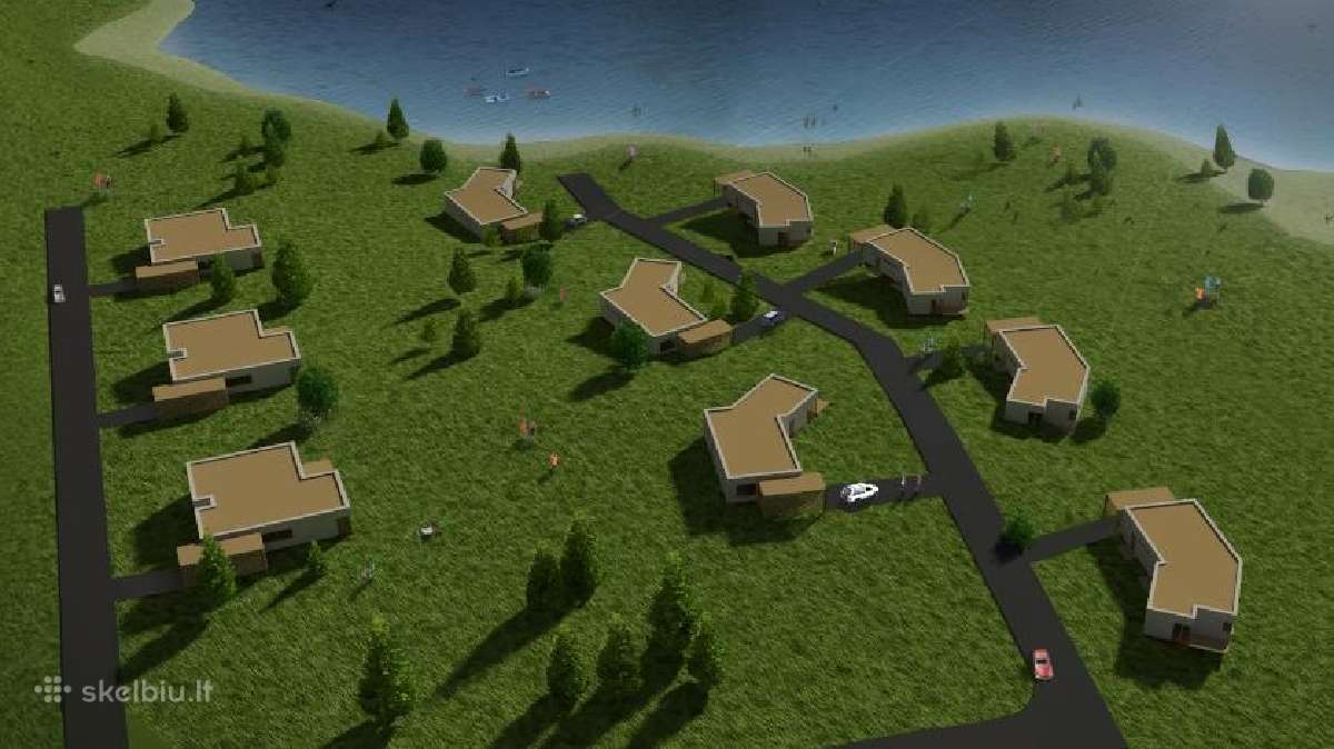 Ant ežero kranto parduodami 2 nauji namai - nuotraukos Nr. 20