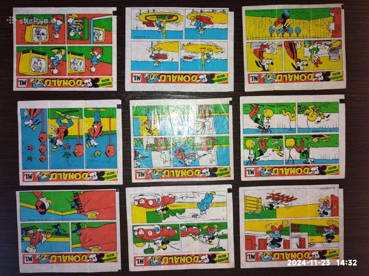 Kramtomos gumos Donald Ml dideli poperėliai - nuotraukos Nr. 6
