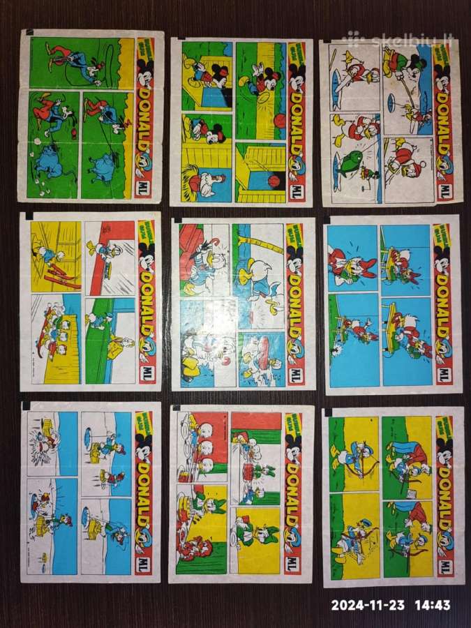 Kramtomos gumos Donald Ml dideli poperėliai - nuotraukos Nr. 8
