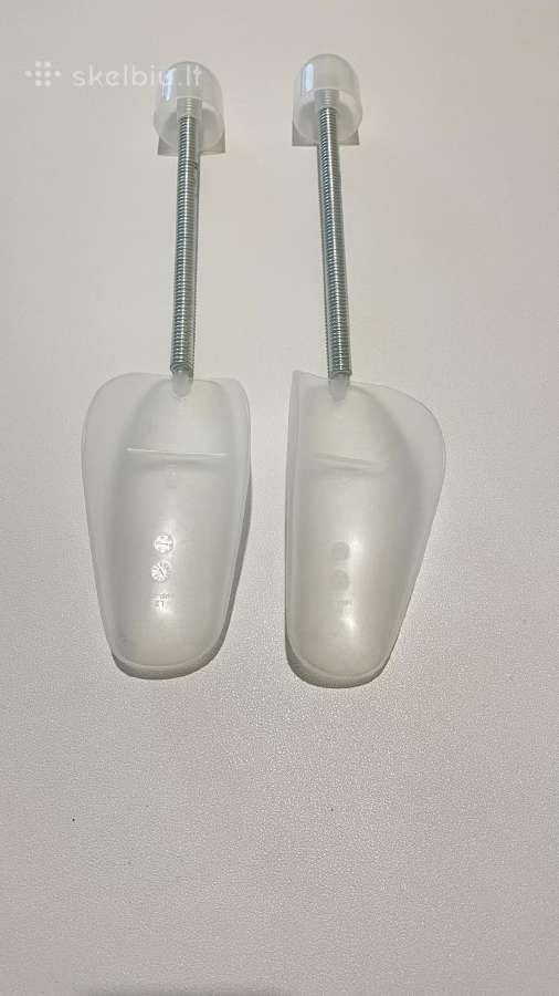 Batų kurpaliai, 1 pora, baltos spalvos, plastikas - nuotraukos Nr. 2