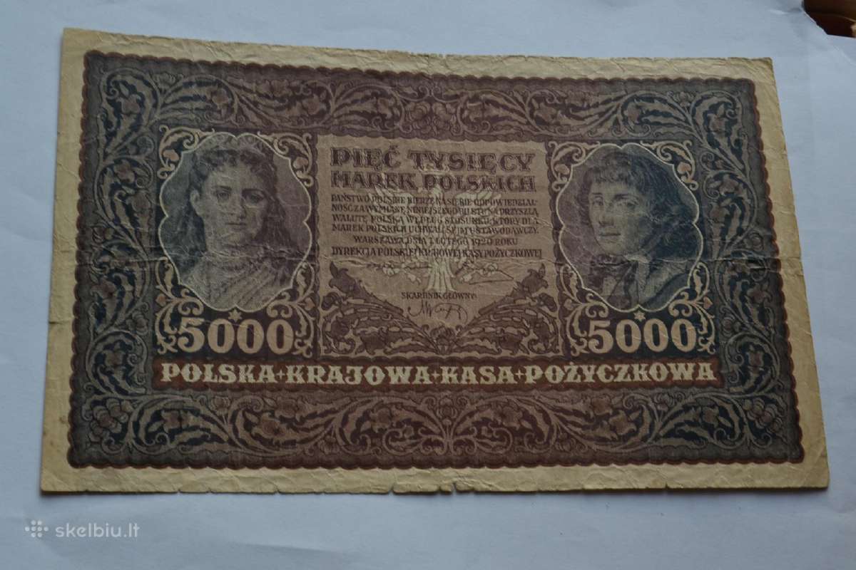 5000 Lenkijos markiu 1920 m.