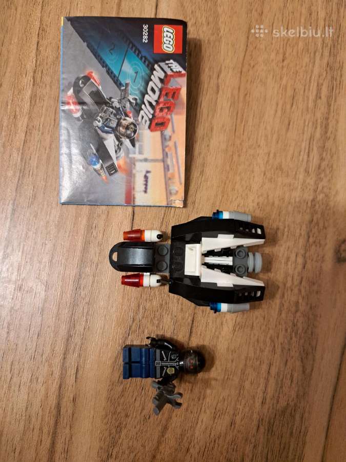 Lego movie slaptos policijos lėktuvas 30282 - nuotraukos Nr. 3