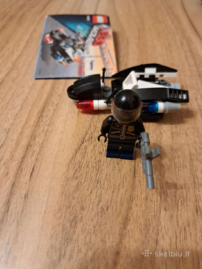 Lego movie slaptos policijos lėktuvas 30282 - nuotraukos Nr. 4