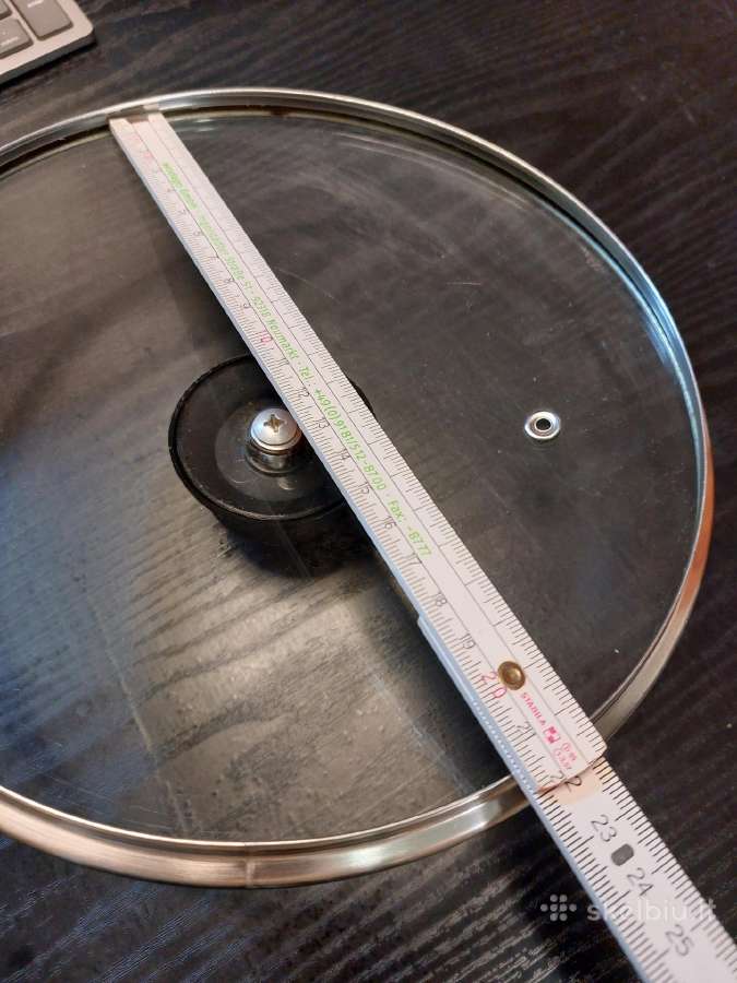 Keptuvės dangtis 22cm - nuotraukos Nr. 2