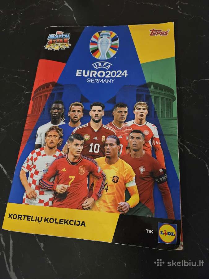 Tops Euro 2024 futbolininko kortelės - nuotraukos Nr. 2