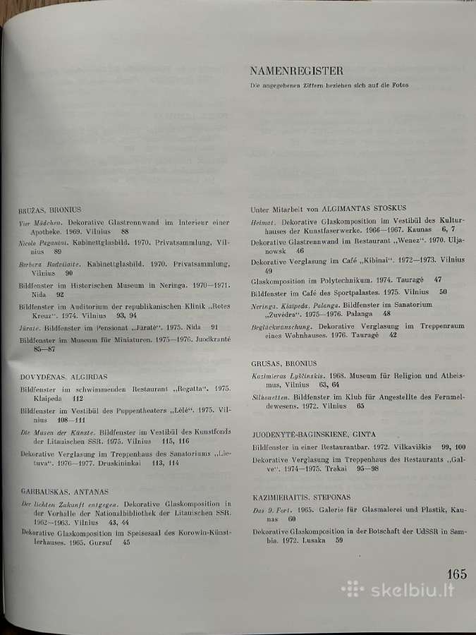 Modernusis Lietuvių vitražas (vok.kalba) - nuotraukos Nr. 7