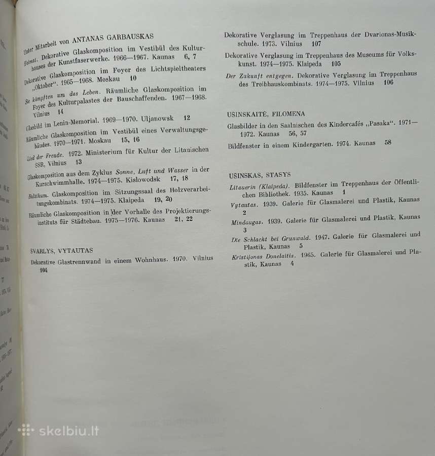 Modernusis Lietuvių vitražas (vok.kalba) - nuotraukos Nr. 9