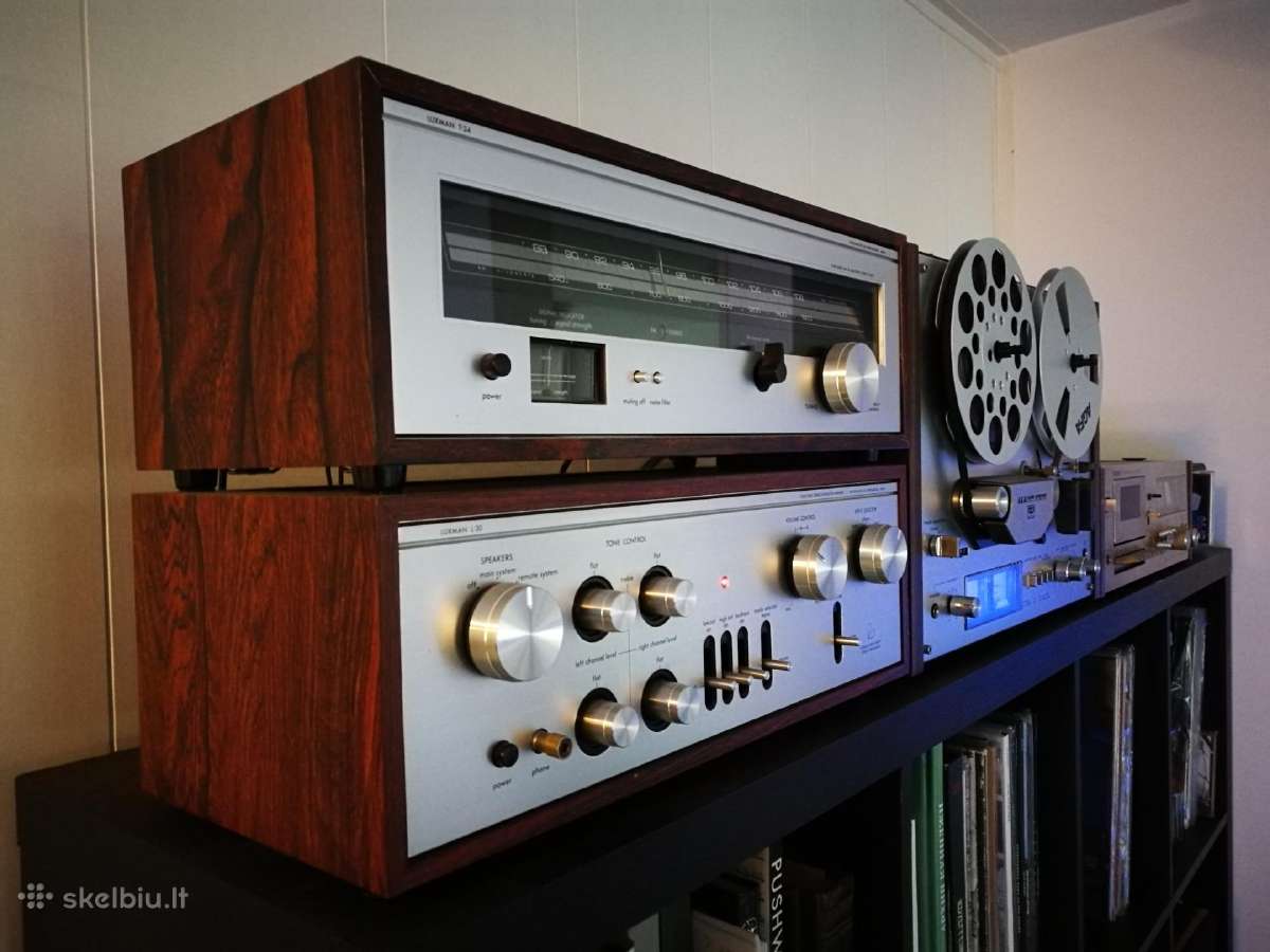 Luxman L-30 stiprintuvas ir Luxman T34 tiuneris - nuotraukos Nr. 2