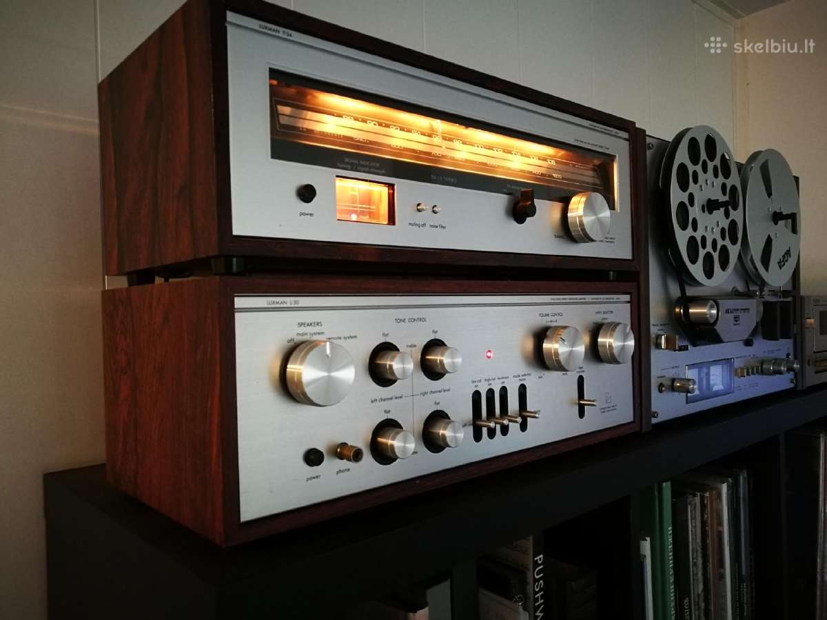 Luxman L-30 stiprintuvas ir Luxman T34 tiuneris - nuotraukos Nr. 3
