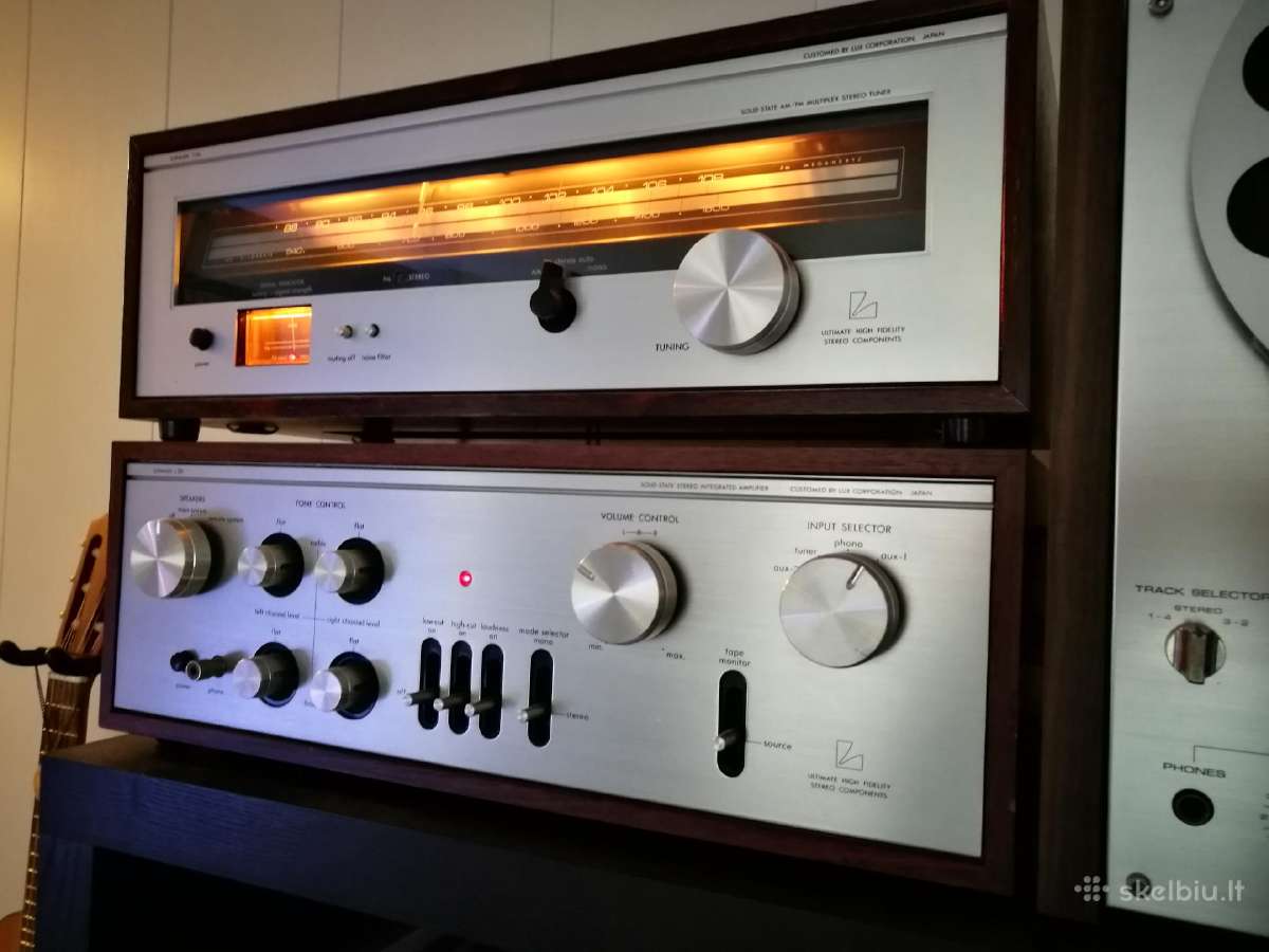 Luxman L-30 stiprintuvas ir Luxman T34 tiuneris - nuotraukos Nr. 4