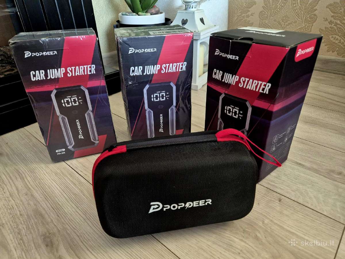 Naujas auto užvedėjas - power bank - nuotraukos Nr. 2