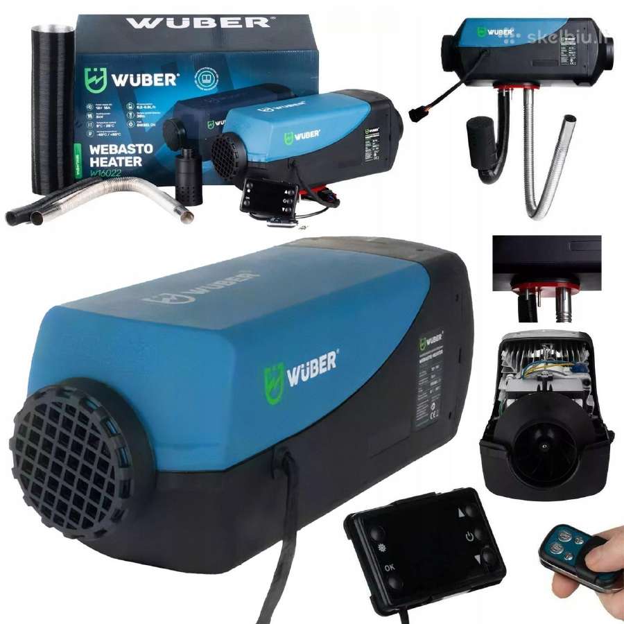 Akcija 12kw Webasto 12/220v ir Dujiniai sildytuvai - nuotraukos Nr. 25