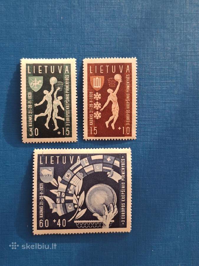 Lietuva 1939 m. Krepšinis, švarūs**