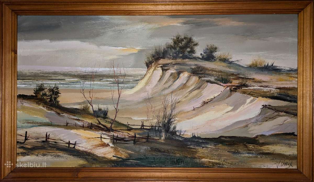 Jonas Vaišė (1938-2013) paveikslas 90 x 50 cm
