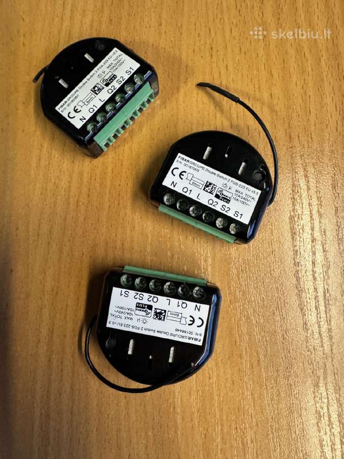 Fibaro Double Switch 2 išmani elektrinė relė