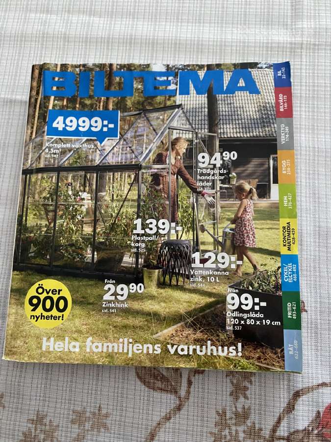 Parduodami prekiu Katalogai Biltema