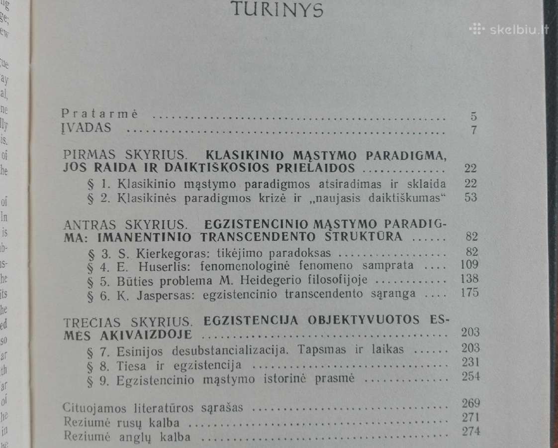 2089. Žmogaus Pasaulis Ir Egzistencinis Mąstymas Š - nuotraukos Nr. 2
