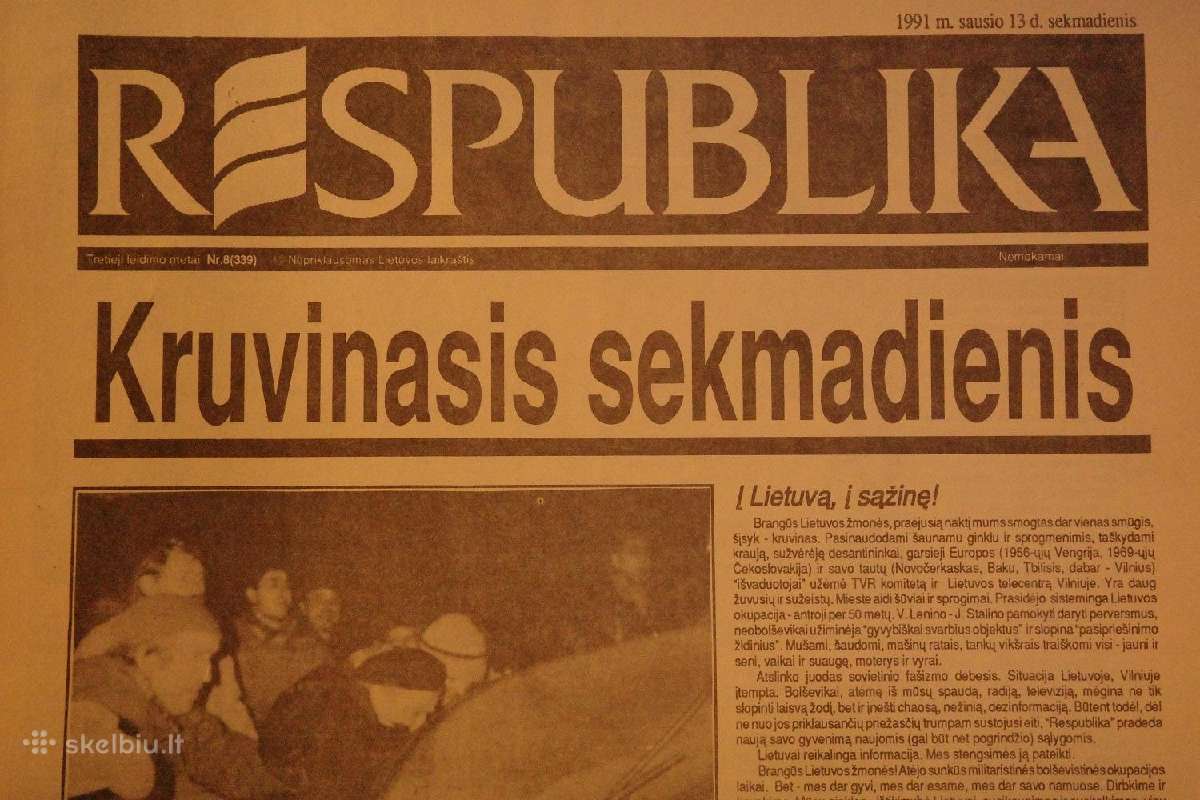 Laikraštis Respublika - nuotraukos Nr. 8