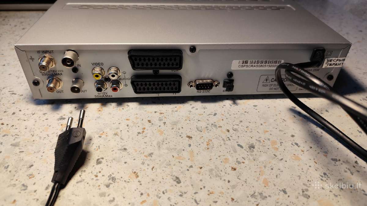 Palydovinis imtuvas Fyscher F-808cr - nuotraukos Nr. 3