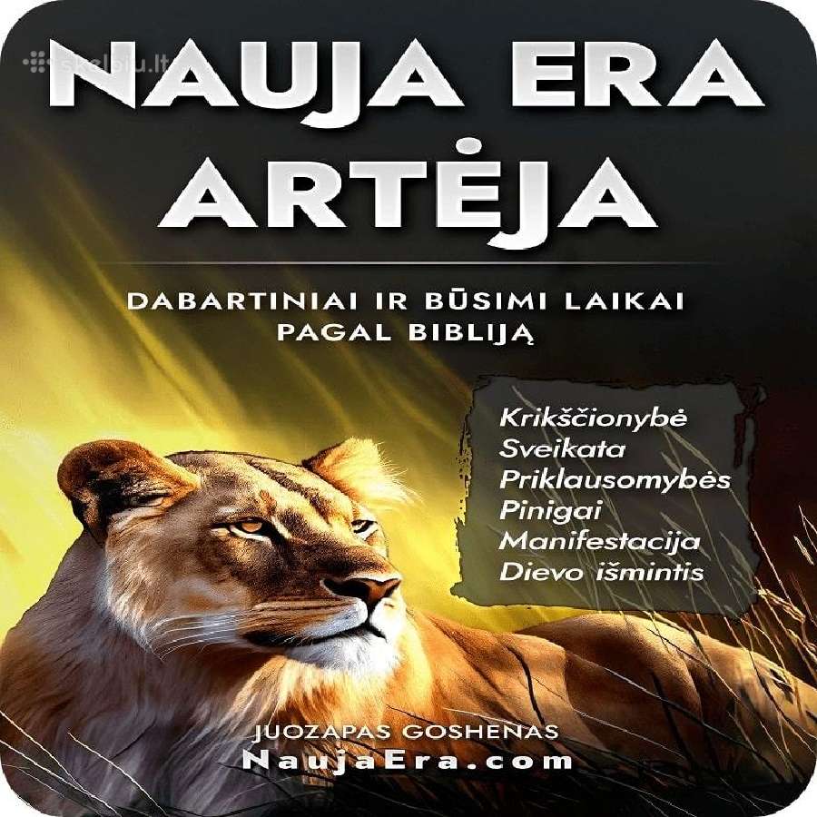 Knyga "Nauja Era Artėja" dabartiniai būsimi laikai