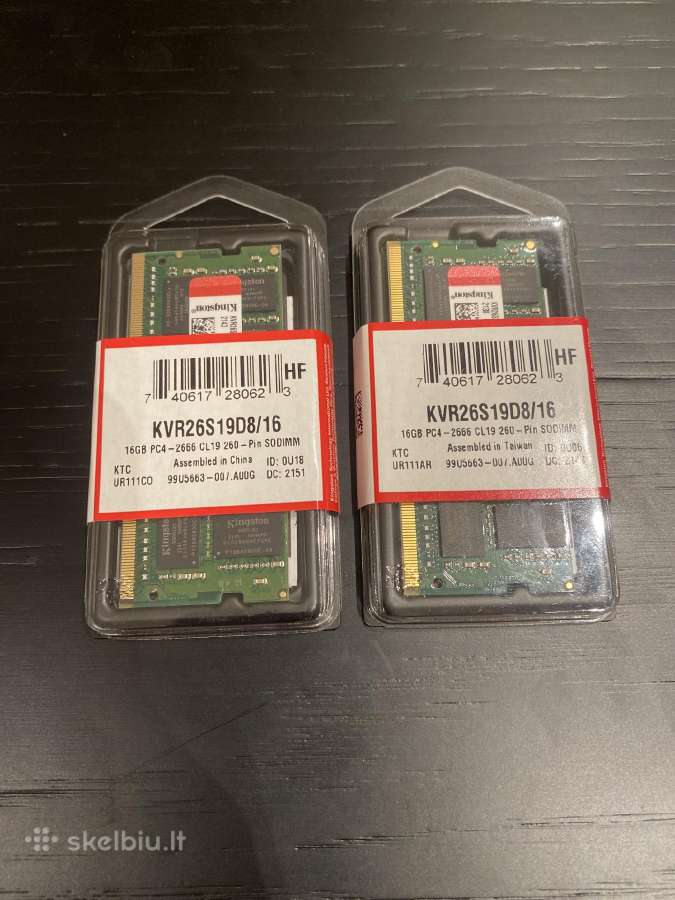 Kvr26s19d8/16 Kingston 16gb