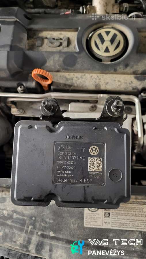 VW Audi Seat Skoda Abs remontas Vag Tech Panevėžys