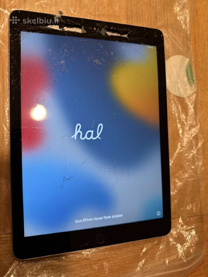 Parduodu skilusiu stiklu iPad 6gen 32gb - nuotraukos Nr. 2