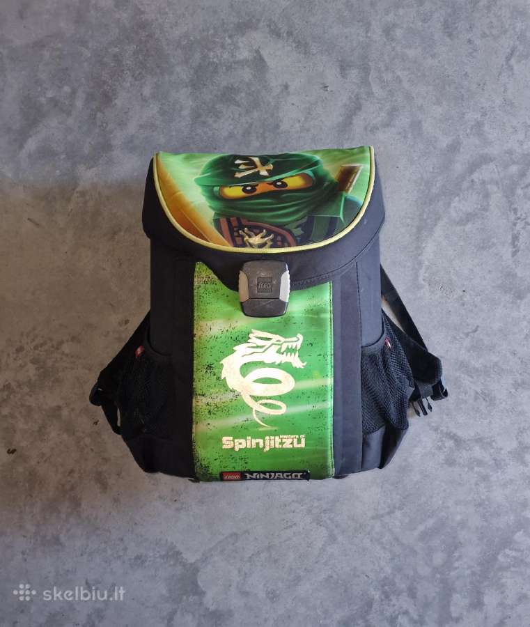 Lego Ninjago kuprinė su maišeliu kūno kultūrai
