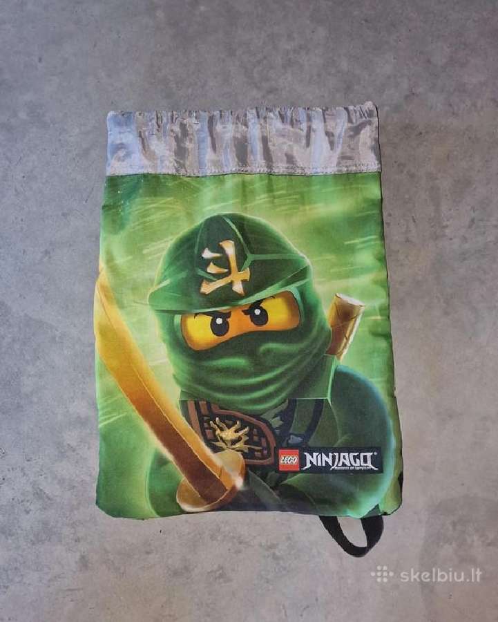 Lego Ninjago kuprinė su maišeliu kūno kultūrai - nuotraukos Nr. 12