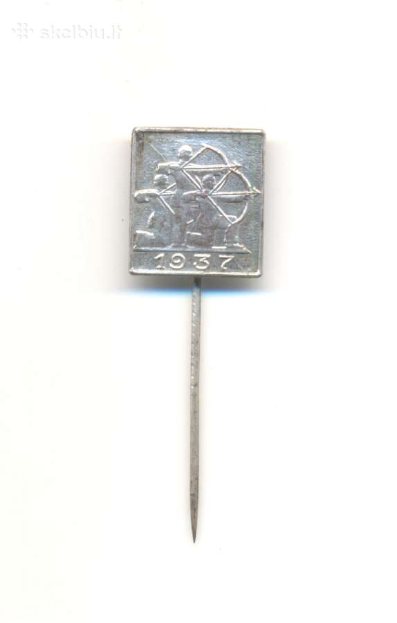 1937 Pasaulio šaudymo čempionato ženkliukas