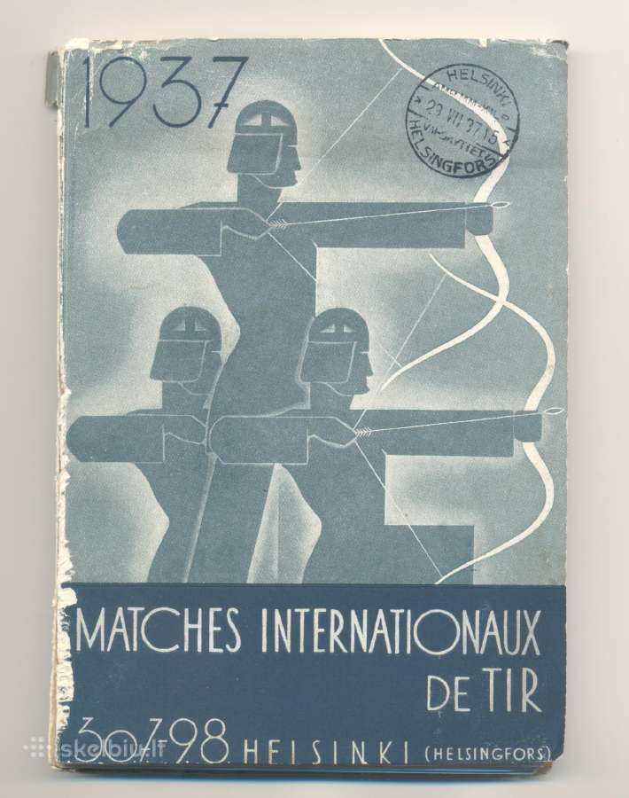 1937 Pasaulio šaudymo čempionato ženkliukas - nuotraukos Nr. 3