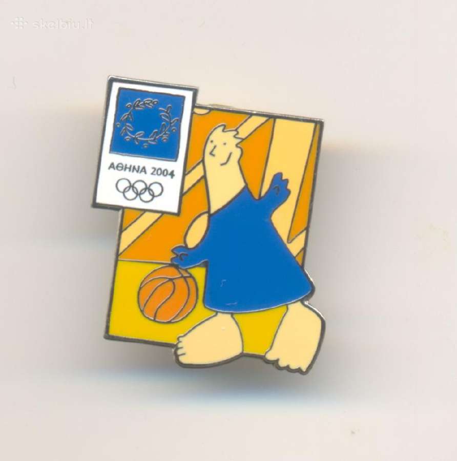 Ženkliukas Olympinis krepšinis Atenai 2004
