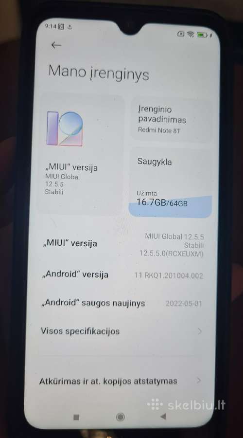 Xiaomi redmi 8t - nuotraukos Nr. 2