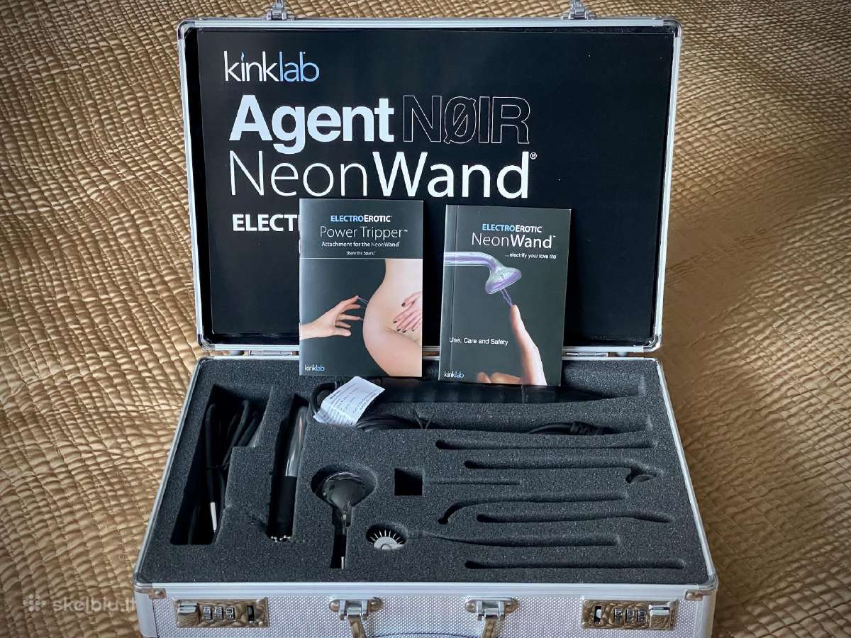 Kinklab Agent Noir Neon Wand Kit