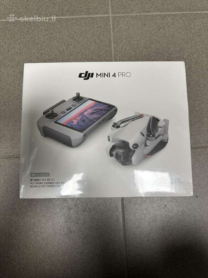 Dji Mini 4 Pro Fly More Combo (three batteries) - Skelbiu.lt