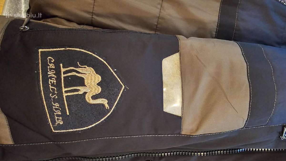 Juoda žieminė 52 dydžio striukė - nuotraukos Nr. 7