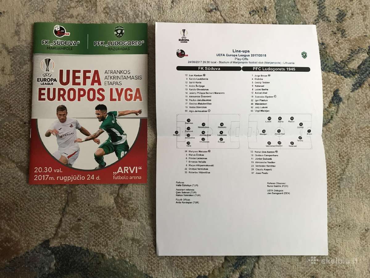 Futbolo klubų bei rinktinių programų kolekcija - nuotraukos Nr. 6