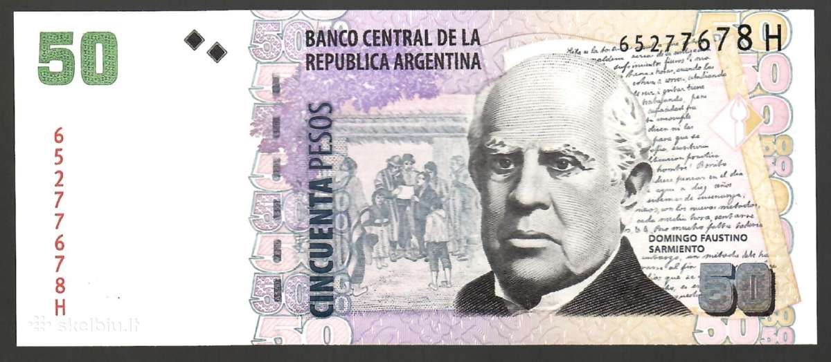Argentinos banknotai - nuotraukos Nr. 3