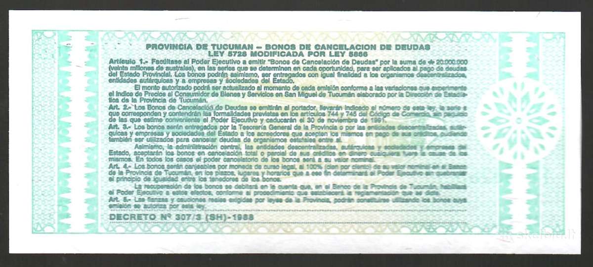 Argentinos banknotai - nuotraukos Nr. 8