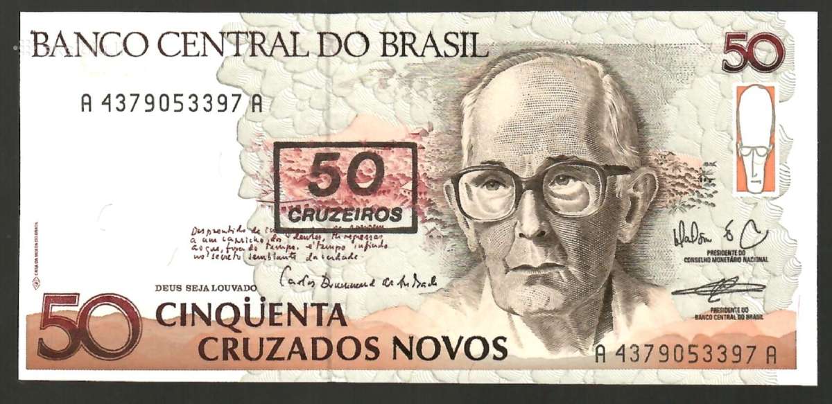 Brazilijos banknotai - nuotraukos Nr. 3