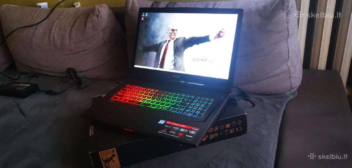 Msi Gaming I7/32gb/17,3"120hz/gtx 8gb/SSD nvme - nuotraukos Nr. 7
