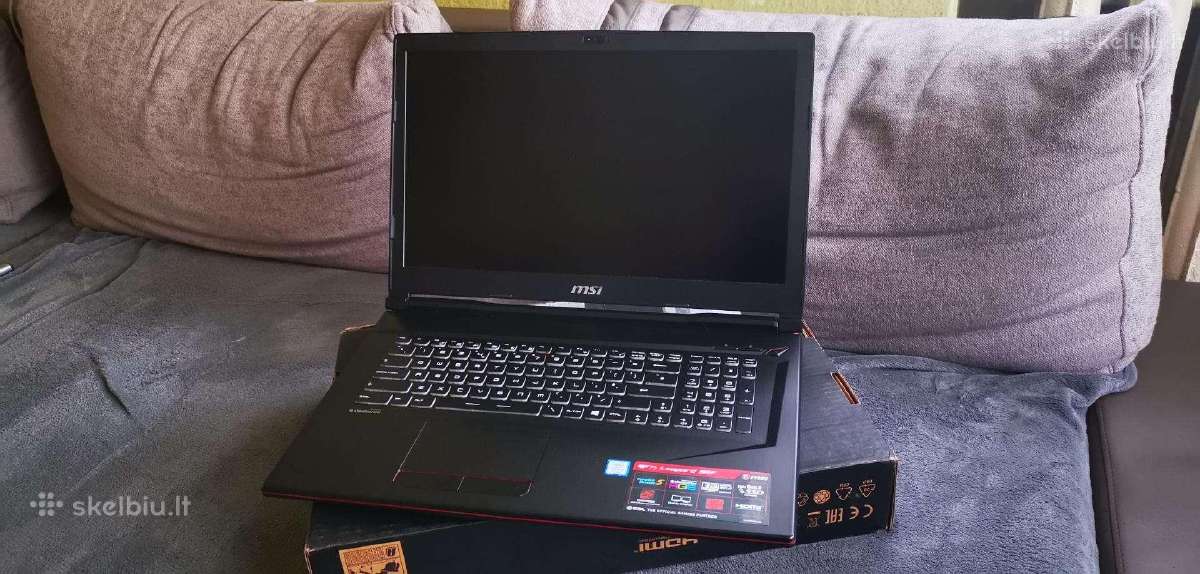 Msi Gaming I7/32gb/17,3"120hz/gtx 8gb/SSD nvme - nuotraukos Nr. 8
