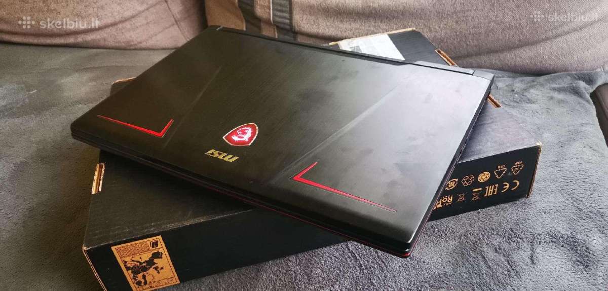 Msi Gaming I7/32gb/17,3"120hz/gtx 8gb/SSD nvme - nuotraukos Nr. 10