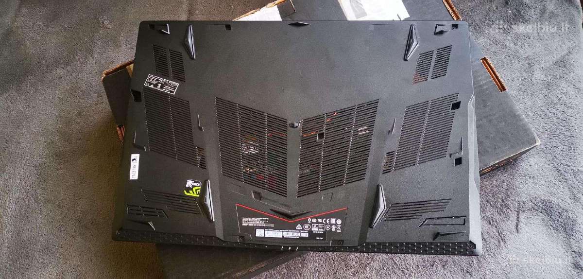 Msi Gaming I7/32gb/17,3"120hz/gtx 8gb/SSD nvme - nuotraukos Nr. 12