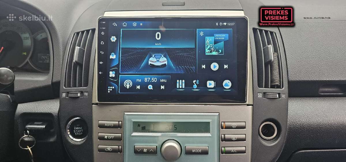 Toyota Corolla Verso 2006 -2012 android multimedia - nuotraukos Nr. 3